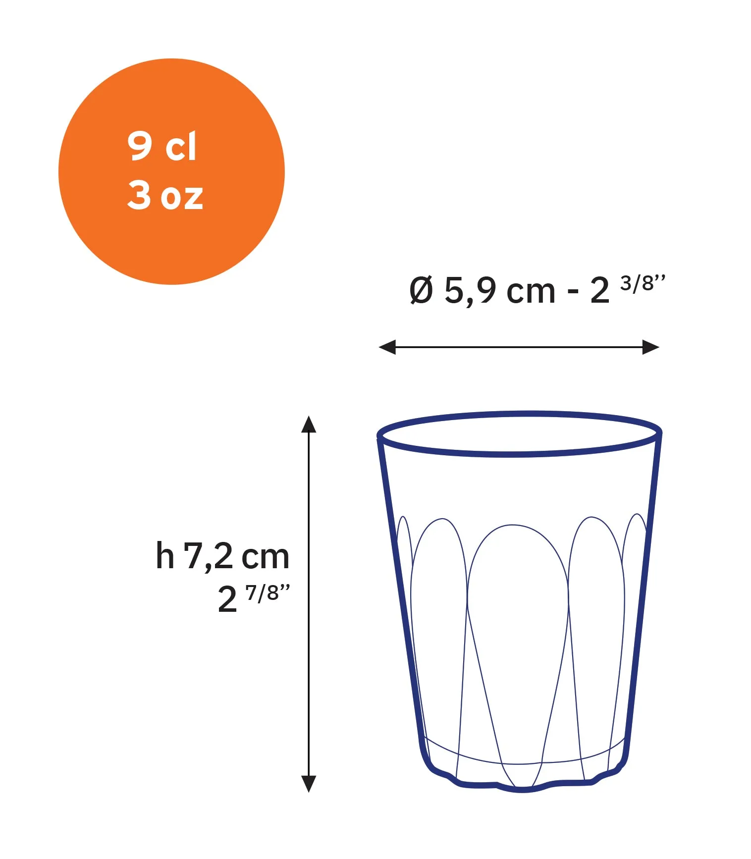 Provence Glass Tumbler - Set of 6